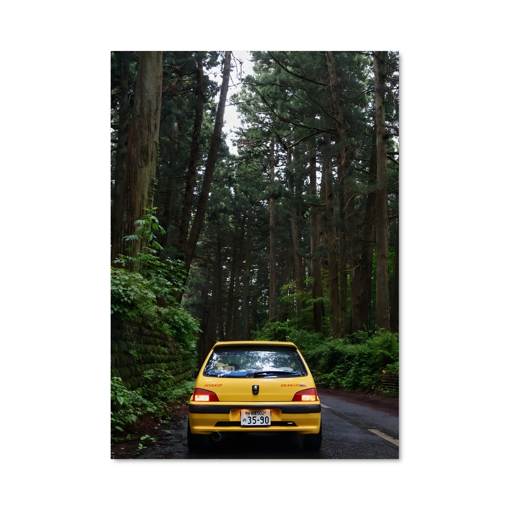 Poster superbe GTI